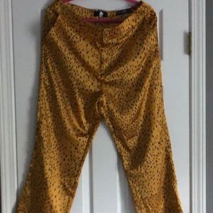 Funky print crop pant - brand new